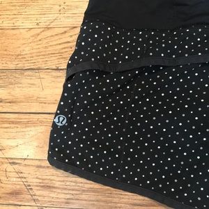 Lululemon speed short polka dot